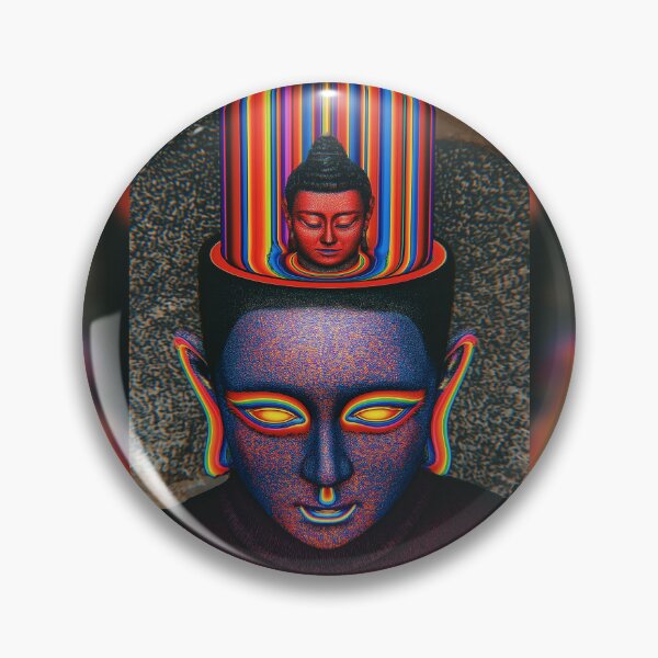 Item preview, The Buddha Rising Through The Rainbow Tunnel Of Mind designed and sold by MongLongStudio.