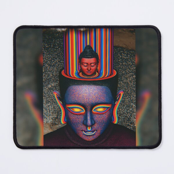 Item preview, The Buddha Rising Through The Rainbow Tunnel Of Mind designed and sold by MongLongStudio.