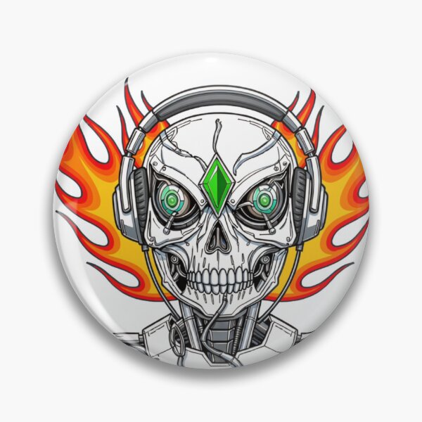 Item preview, Phoenix Skull designed and sold by Gorillasindamix.