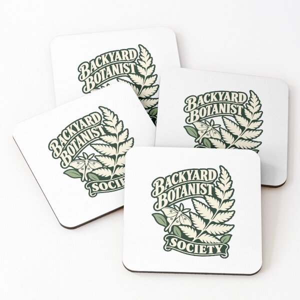 Item preview, Backyard Botanist Society Fern and Moth Field Club designed and sold by FRONTIERTEE.