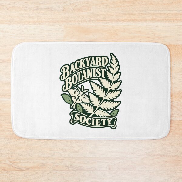 Item preview, Backyard Botanist Society Fern and Moth Field Club designed and sold by FRONTIERTEE.