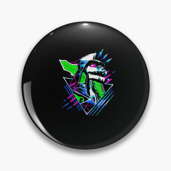 Item preview, Cyberpunk Wolf Head Neon Gaming Art designed and sold by akisaredo.