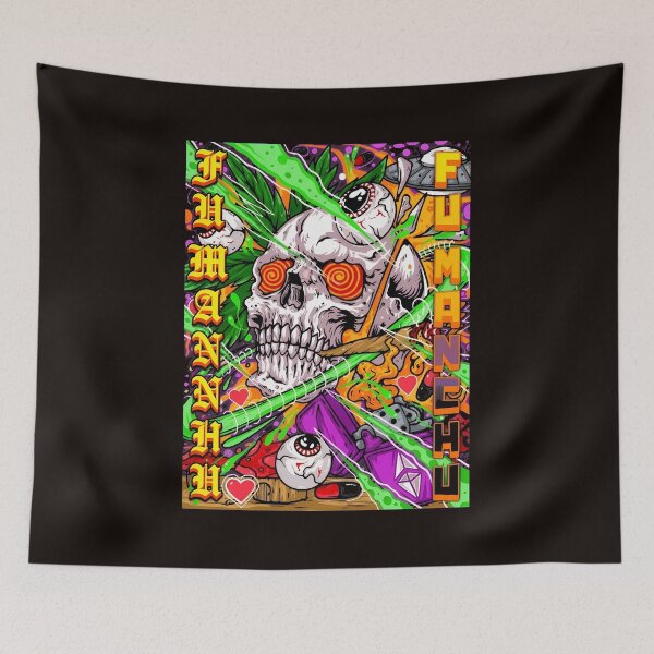 Item preview, Intense Skull Psychedelic Chaos  designed and sold by Scratch-Rainbow.
