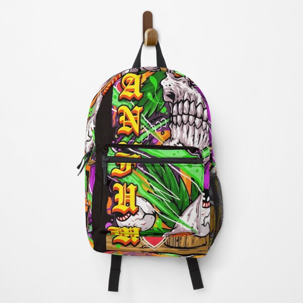 Item preview, Intense Skull Psychedelic Chaos  designed and sold by Scratch-Rainbow.