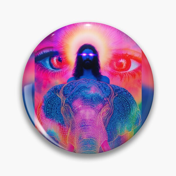 Item preview, The Elephant Faced Deity Between Two Watching Eyes designed and sold by MongLongStudio.