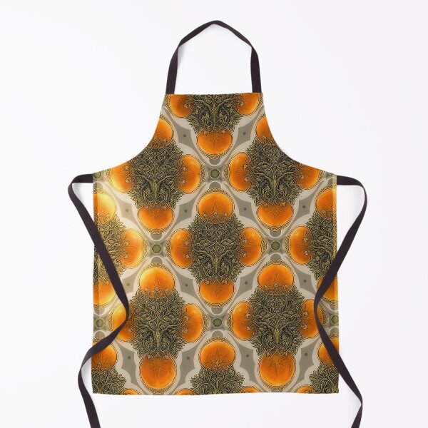 Item preview, Orange Art Nouveau designed and sold by The Ravens Ballad.