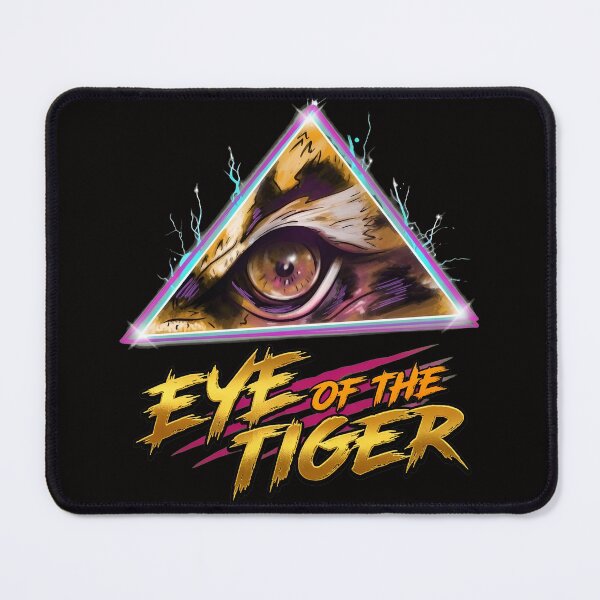 Item preview, Tiger Eye Triangle Neon Energy Phrase designed and sold by Thecreepofc.