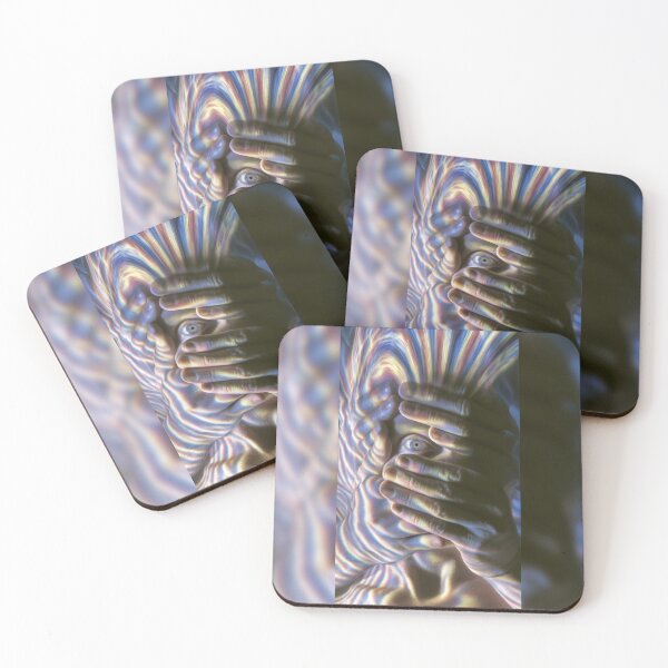 Item preview, Hands Covering A Wide Staring Eye designed and sold by MongLongStudio.