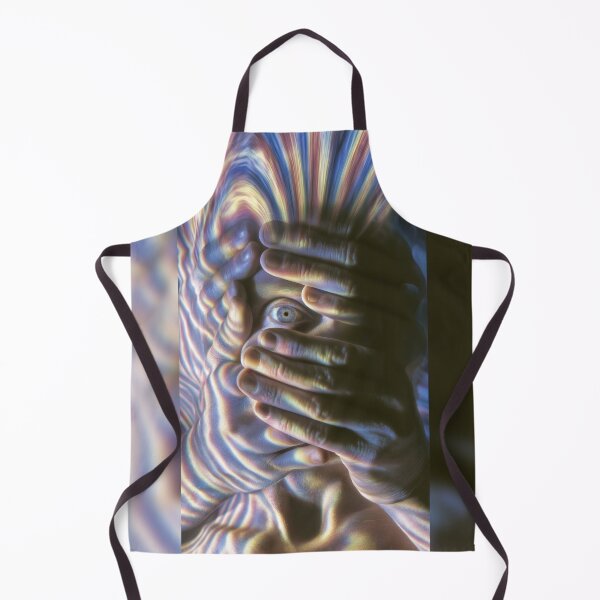 Item preview, Hands Covering A Wide Staring Eye designed and sold by MongLongStudio.