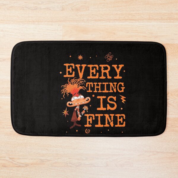 Item preview, Everything Is Fine Cartoon  designed and sold by Thecreepofc.