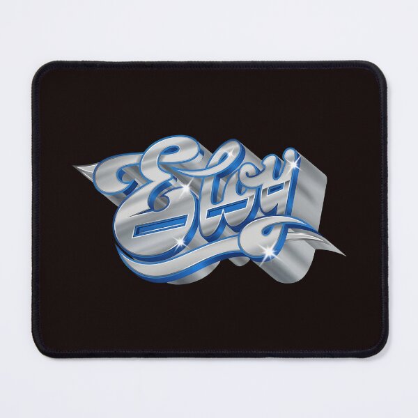 Item preview, Elroy Chrome 3D Script Lettering designed and sold by Brookvin.
