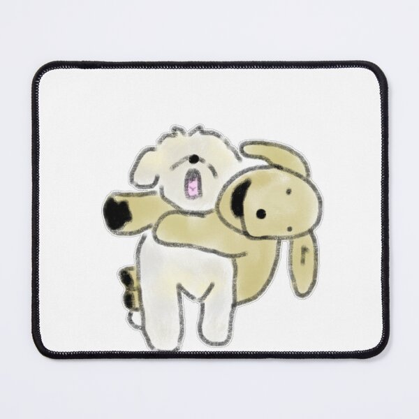 Item preview, Fluffy Puppies Hugging Dog Lover Gift designed and sold by raun.draw.