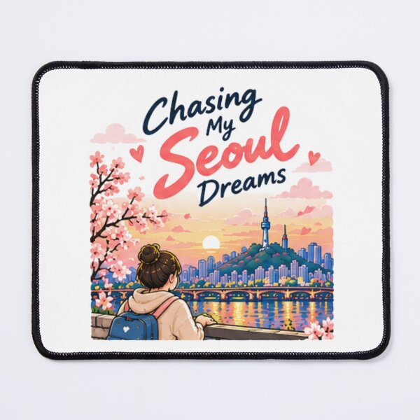 Item preview, Seoul Korea Travel Shirt, Chasing My Seoul Dreams Tee, Korea Lover Gift, Korean Vacation Shirt, Seoul Trip Gift for Women designed and sold by SunAndJune.