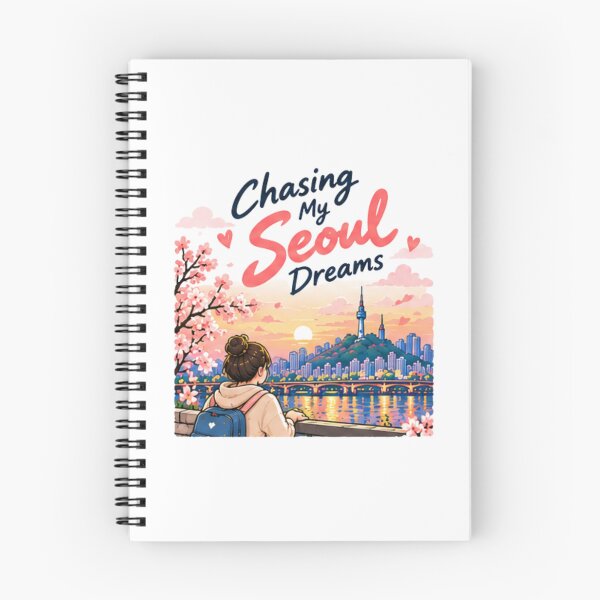 Item preview, Seoul Korea Travel Shirt, Chasing My Seoul Dreams Tee, Korea Lover Gift, Korean Vacation Shirt, Seoul Trip Gift for Women designed and sold by SunAndJune.