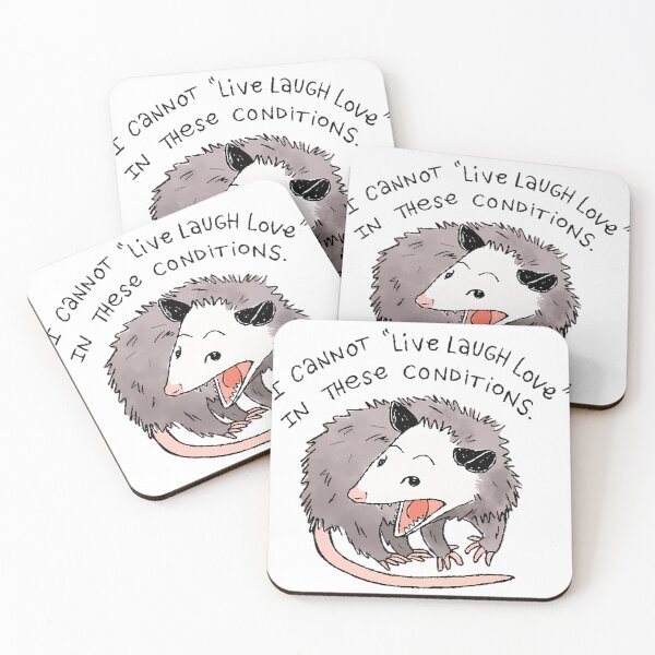 Item preview, Opossum Live Laugh Love designed and sold by huongduong55.
