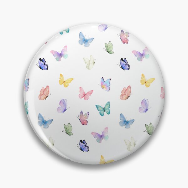 Item preview, Butterfly spring flower design pretty flower designed and sold by brokenxice.