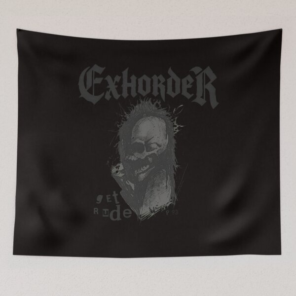 Item preview, Exhorder Get Rude Skull Dark  designed and sold by mokopuniarts.