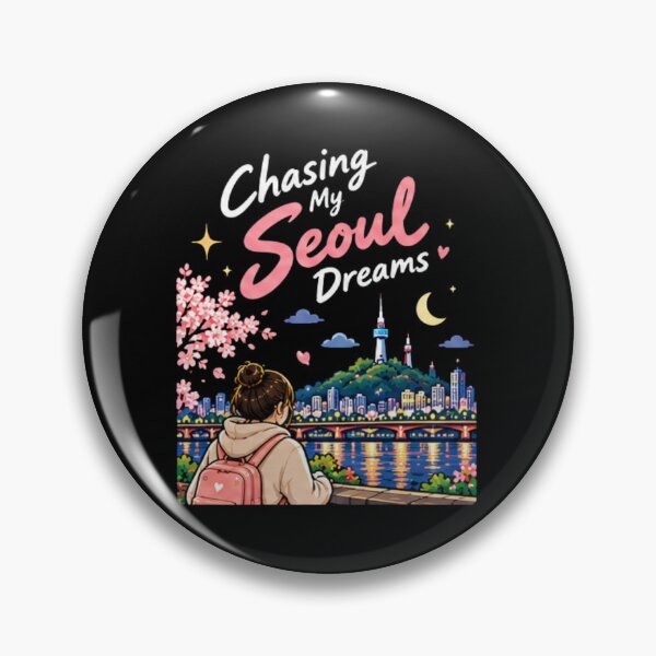 Item preview, Seoul Korea Travel Shirt, Chasing My Seoul Dreams Tee, Korea Lover Gift, Korean Vacation Shirt, Seoul Trip Gift for Women designed and sold by SunAndJune.