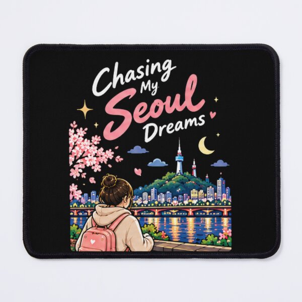 Item preview, Seoul Korea Travel Shirt, Chasing My Seoul Dreams Tee, Korea Lover Gift, Korean Vacation Shirt, Seoul Trip Gift for Women designed and sold by SunAndJune.
