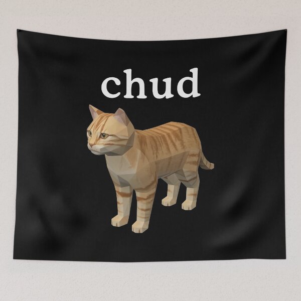 Item preview, Chud Cat designed and sold by ellapaintcoast.