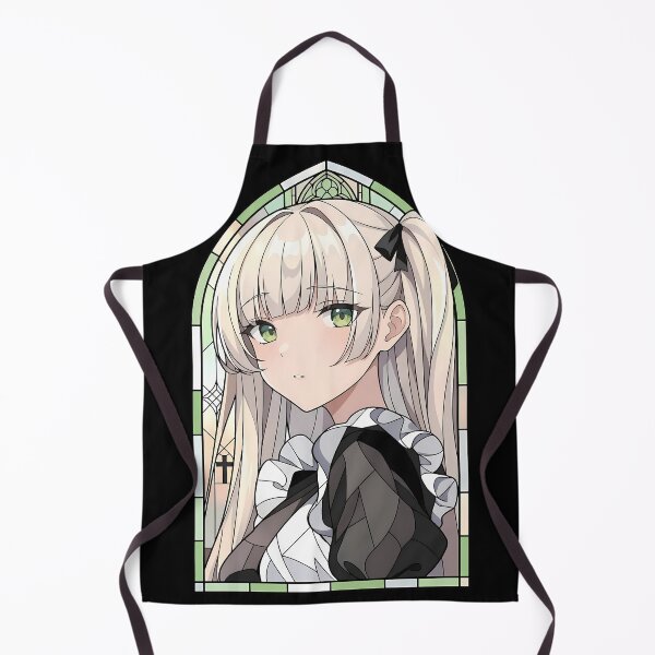 Item preview, Erna Spy Classroom Elegant Stained Glass Maid Portrait designed and sold by mildaclairmo.
