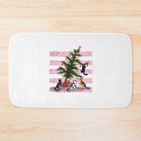 Item preview, Playful Cats On Christmas Tree designed and sold by MassonCalepon.