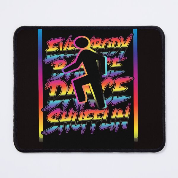 Item preview, Every Damn Shuffle Neon Gradient Figure designed and sold by mokopuniarts.