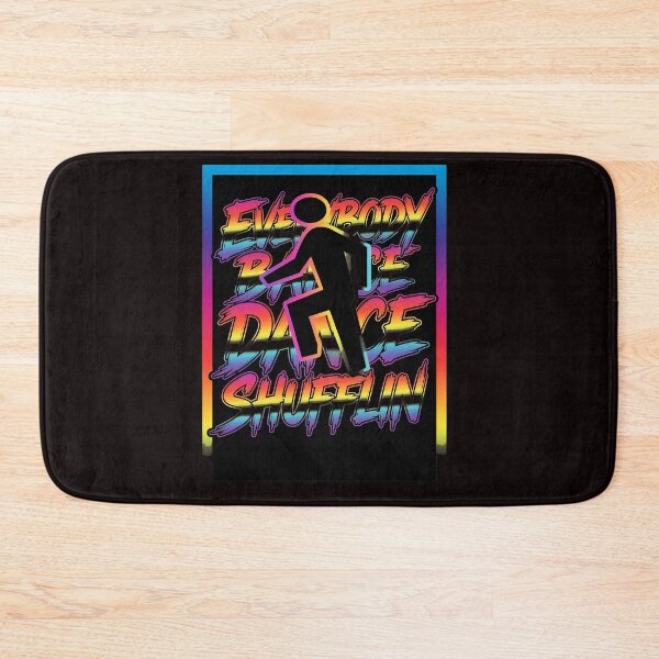 Item preview, Every Damn Shuffle Neon Gradient Figure designed and sold by mokopuniarts.