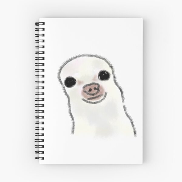 Item preview, Small White Dog Expressive Face designed and sold by raun.draw.
