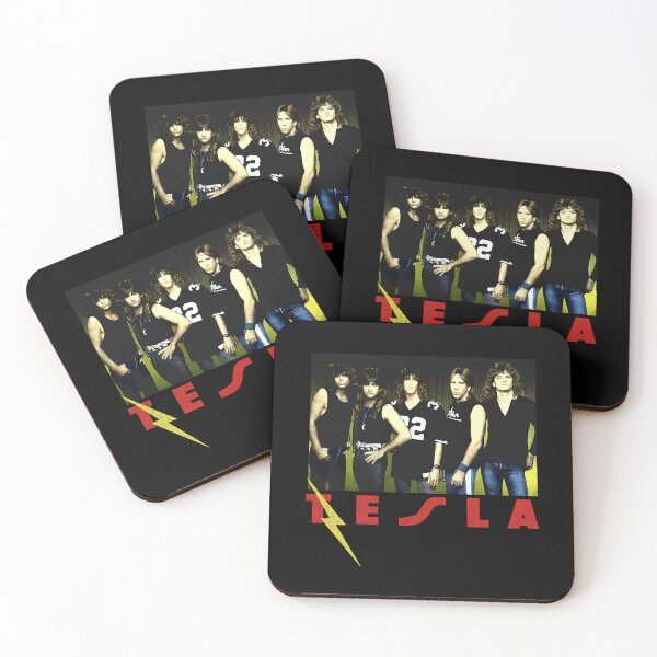 Item preview, Tesla Band Vintage 80s Hard Rock designed and sold by Dodelestar.
