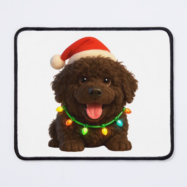 Item preview, Newfypoo Dog Christmas Sparkle designed and sold by Sillytoe.