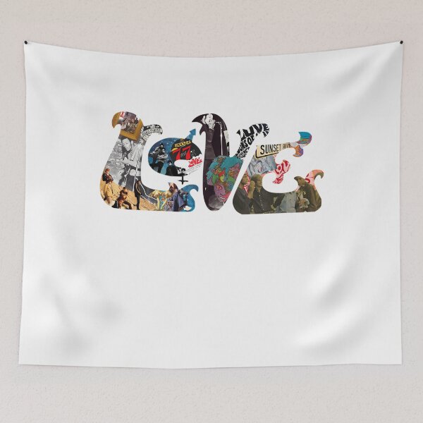 Item preview, Arthur Lee And Love Logo Collage designed and sold by LANSOUN.