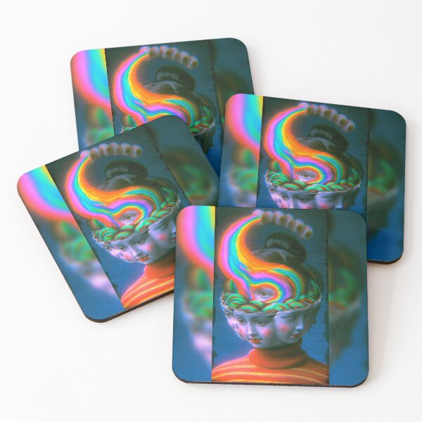 Item preview, The Rainbow Flowing Into A Two-Faced Head's Third Eye designed and sold by MongLongStudio.