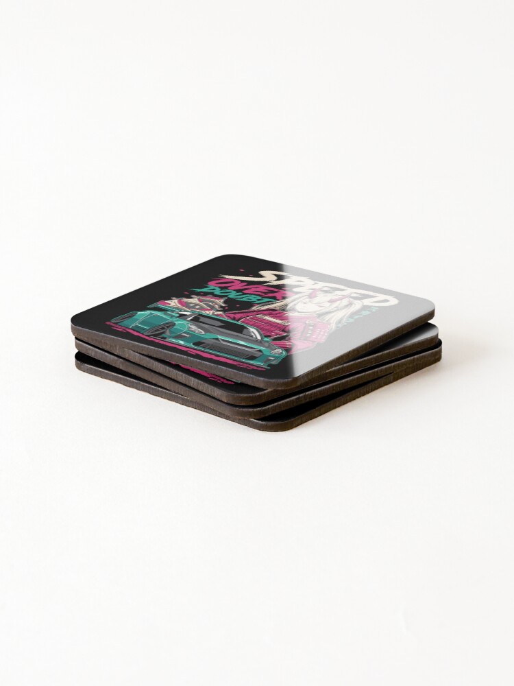 Thumbnail 4 of 5, Coasters (Set of 4), JDM GT-R R35 Samurai designed and sold by haiproject.
