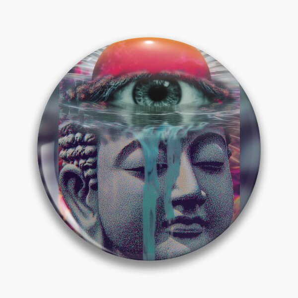 Item preview, The Sunrise Eye Weeping Over A Buddha's Face designed and sold by MongLongStudio.