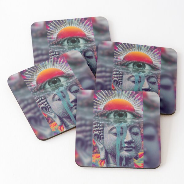Item preview, The Sunrise Eye Weeping Over A Buddha's Face designed and sold by MongLongStudio.