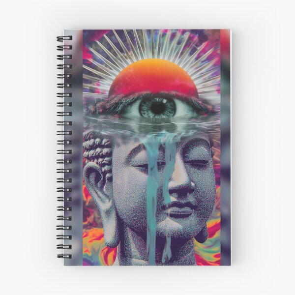 Item preview, The Sunrise Eye Weeping Over A Buddha's Face designed and sold by MongLongStudio.