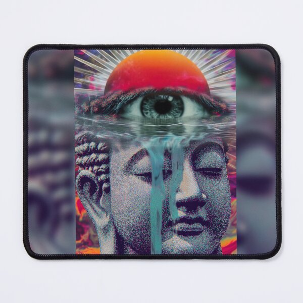 Item preview, The Sunrise Eye Weeping Over A Buddha's Face designed and sold by MongLongStudio.