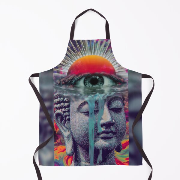 Item preview, The Sunrise Eye Weeping Over A Buddha's Face designed and sold by MongLongStudio.