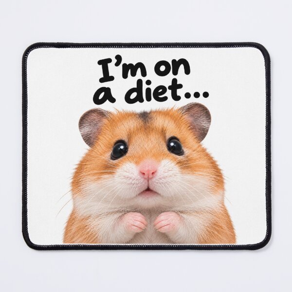 Item preview, I’m on a Diet… – Funny Hamster designed and sold by BAD TASTE CLUB.