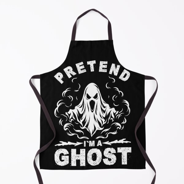 Item preview, Pretend I'm A Ghost Funny Halloween Typography | Spooky Costume Gift T-Shirt designed and sold by Teetreasure2.