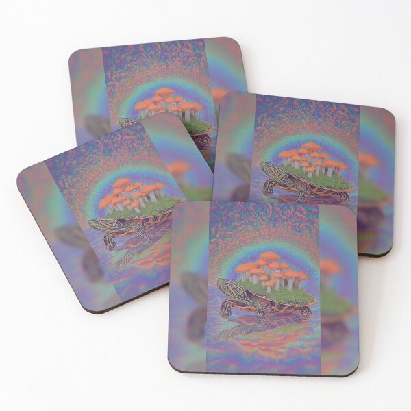 Item preview, The Turtle Carrying A Mushroom Garden designed and sold by MongLongStudio.