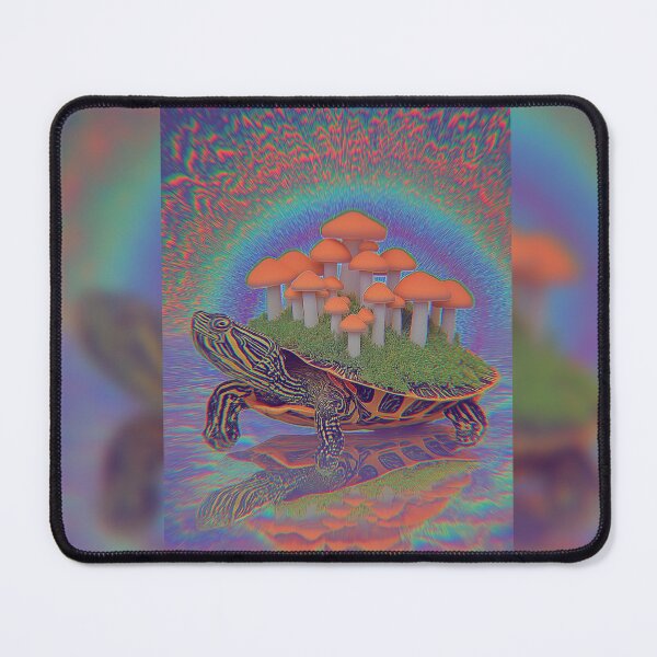 Item preview, The Turtle Carrying A Mushroom Garden designed and sold by MongLongStudio.