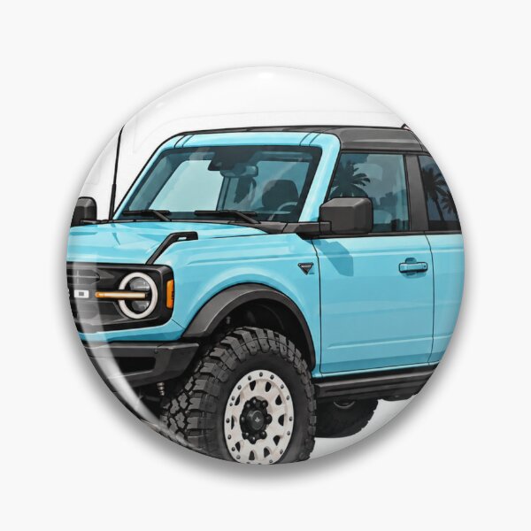 Item preview, Ford Bronco w/ Surf Boards — Sticker designed and sold by Gen Z Girlypop.