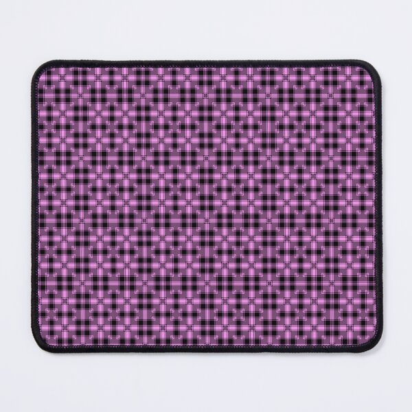 Item preview, Pink and Black Geometric Plaid Pattern designed and sold by The-Repository.