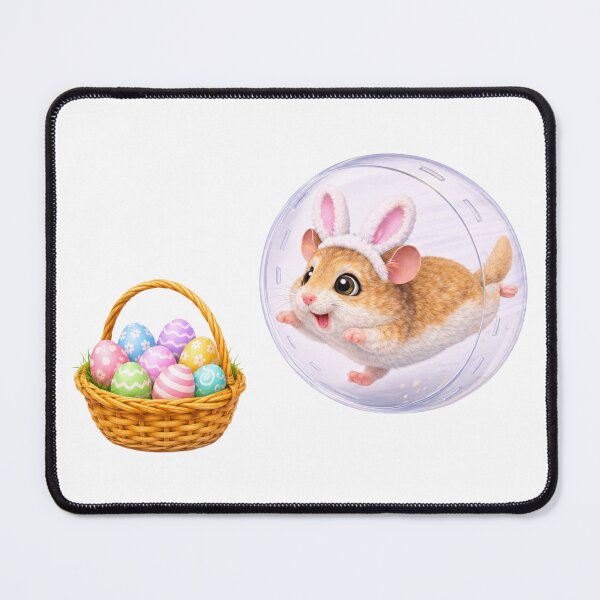 Item preview, Fat-Tailed Gerbil Easter Egg Peek designed and sold by Sillytoe.