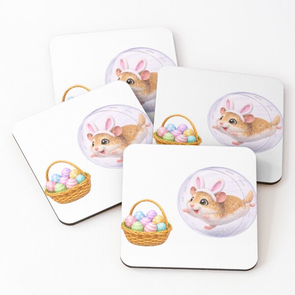 Item preview, Fat-Tailed Gerbil Easter Egg Peek designed and sold by Sillytoe.