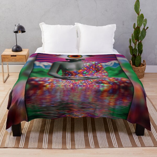 Item preview, The Third Eye Buddha Watching Over The Mountains designed and sold by MongLongStudio.
