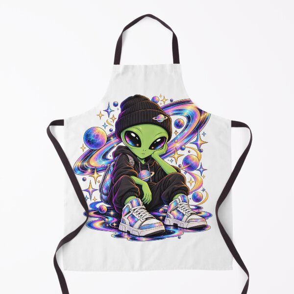 Item preview, Cosmic Streetwear Alien designed and sold by TinyWeird.