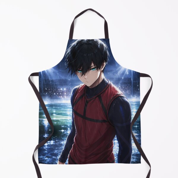 Item preview, Rin Itoshi Blue Lock Rainy Stadium Focus designed and sold by mildaclairmo.
